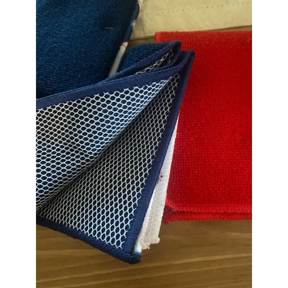 6 Microfiber dishcloths Ocean Sailboat‎ Anchor themed